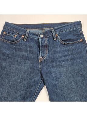 Rare Levi’s 501CT Customized Tapered Jeans Indigo W34 L29 Button Fly Unisex READ